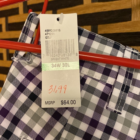 Izod golf pants new with tags size 34/30 - Picture 3 of 4